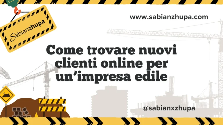 Imprenditore edile che analizza richieste di preventivo online per trovare nuovi clienti